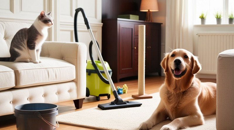 Clean Pet Living Space